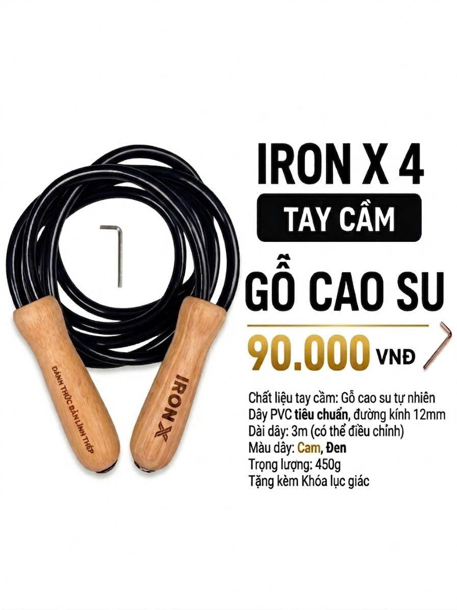 Thông tin sản phẩm IRON X4